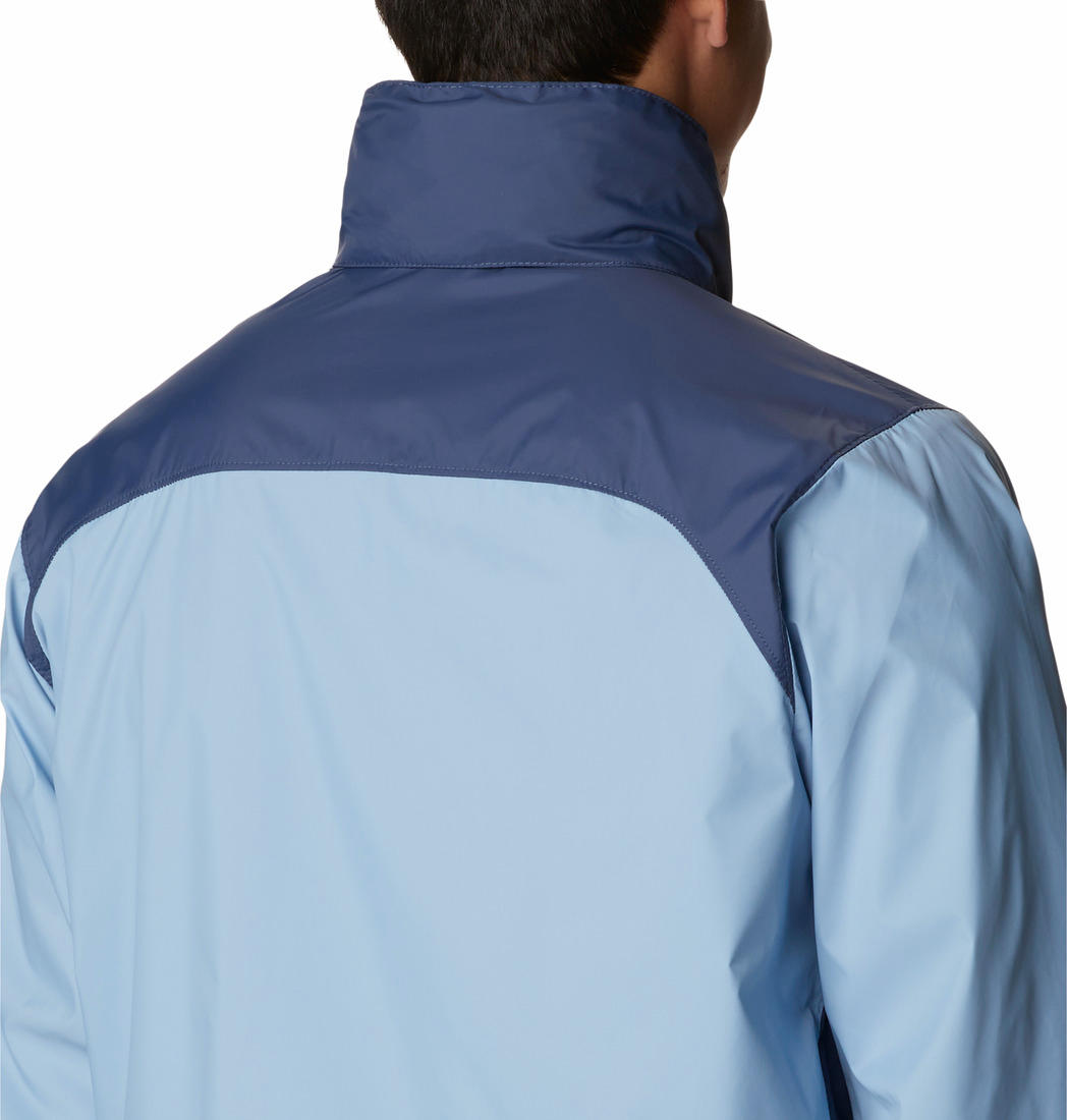 Columbia Men Blue Omni-Shield Glennaker Lake Water Repellent Jacket