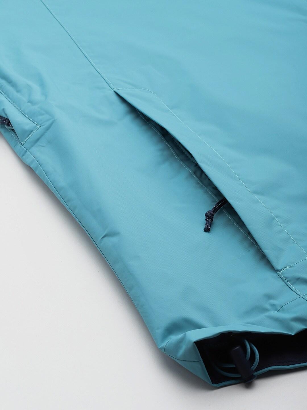 Columbia Men Blue Evapouration Rain Jacket