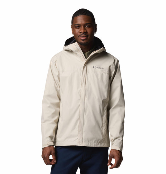 Columbia Mens Beige Omni-Tech Watertight II Rain Jacket