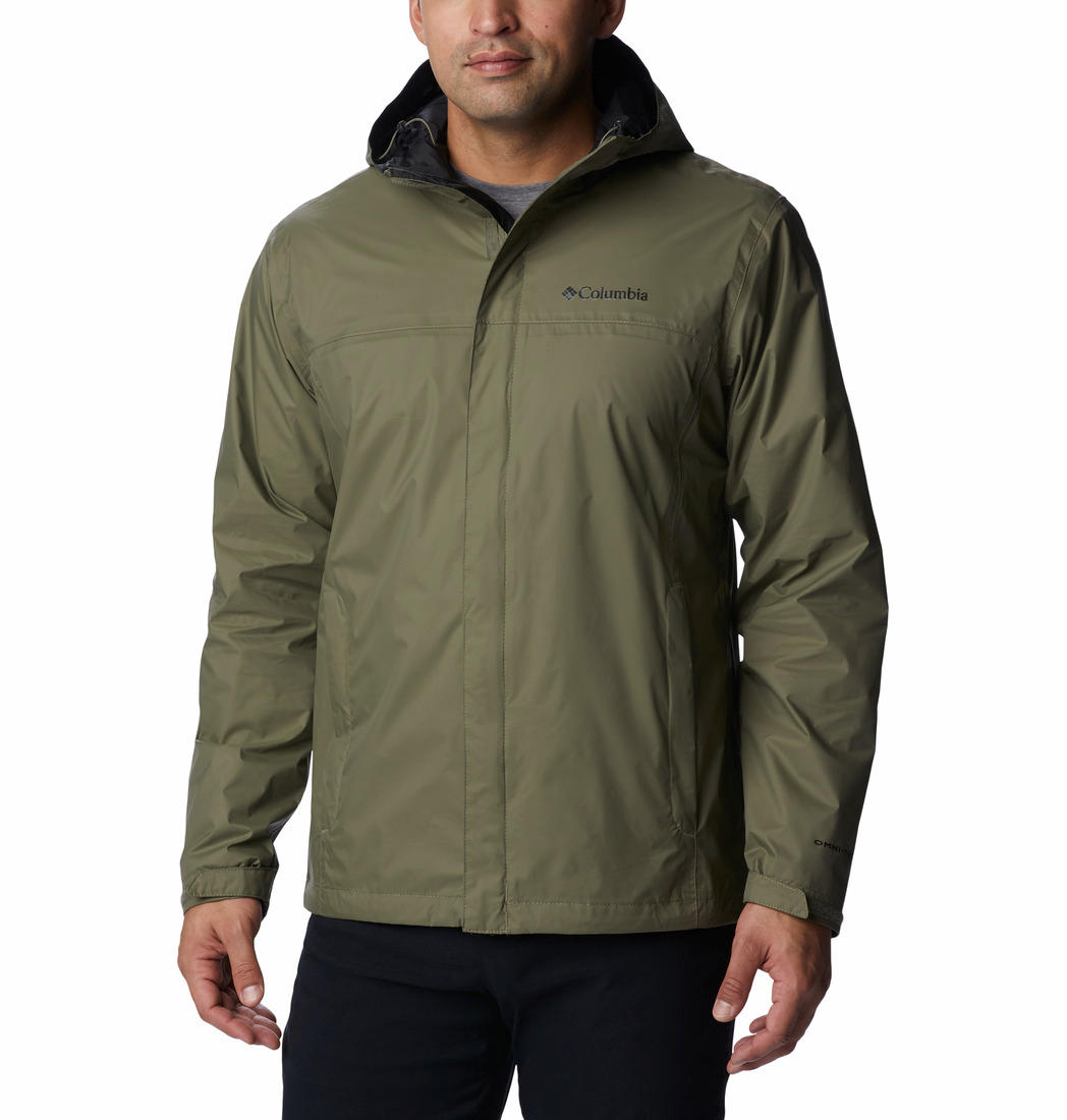 Columbia Men Green Watertight II Rain Jacket
