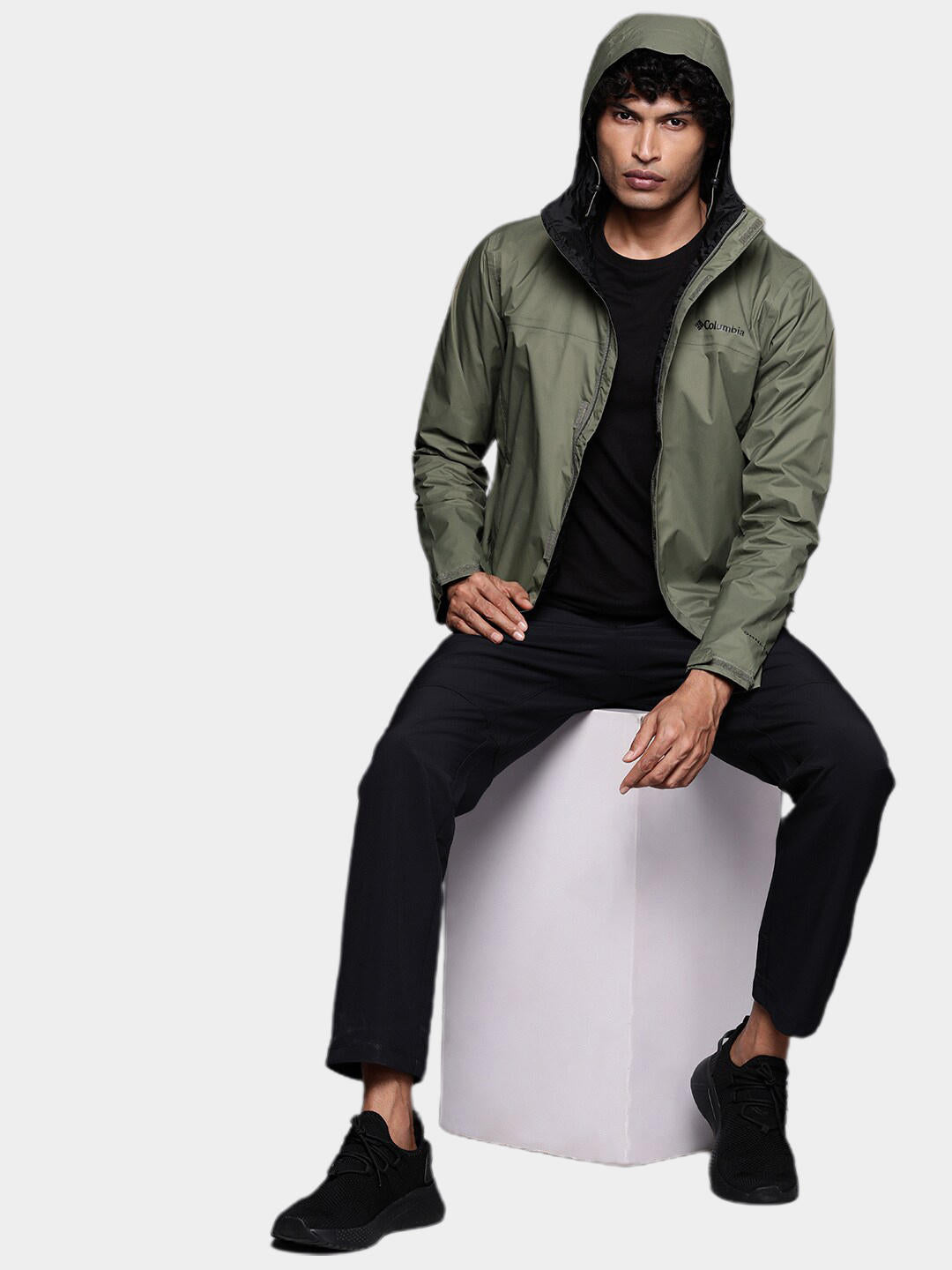 Columbia Men Green Watertight II Rain Jacket