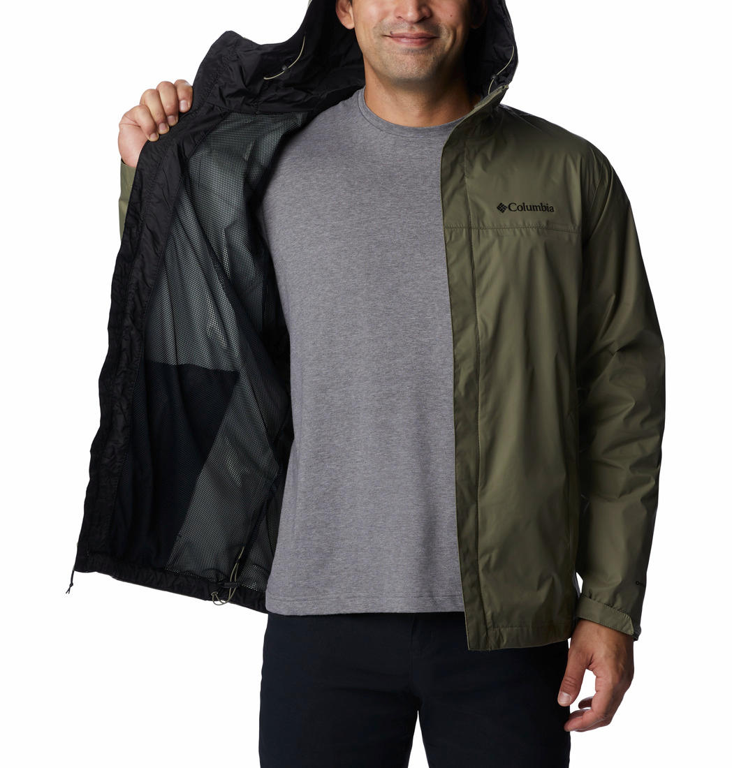 Columbia Men Green Watertight II Rain Jacket