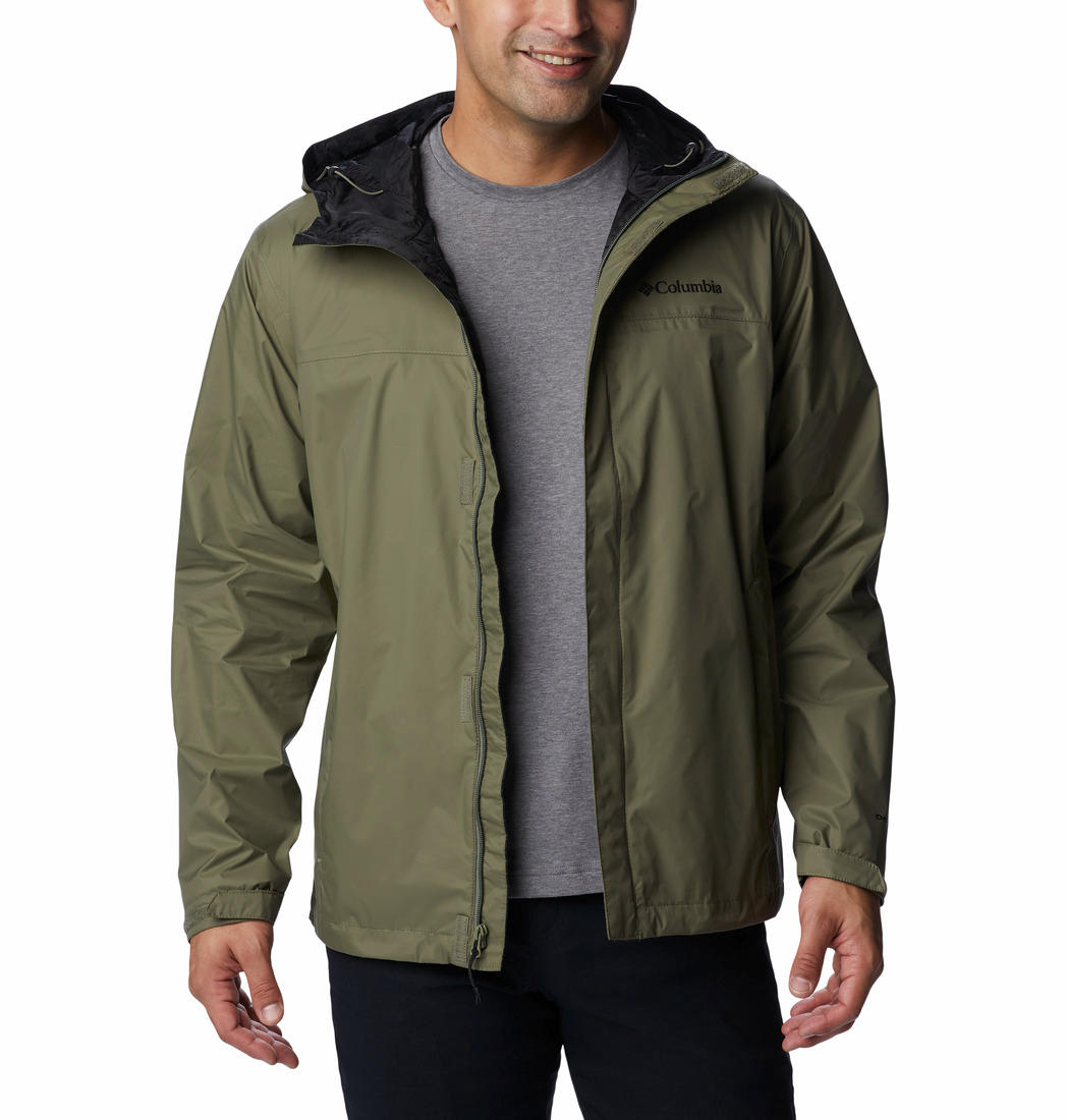 Columbia Men Green Watertight II Rain Jacket