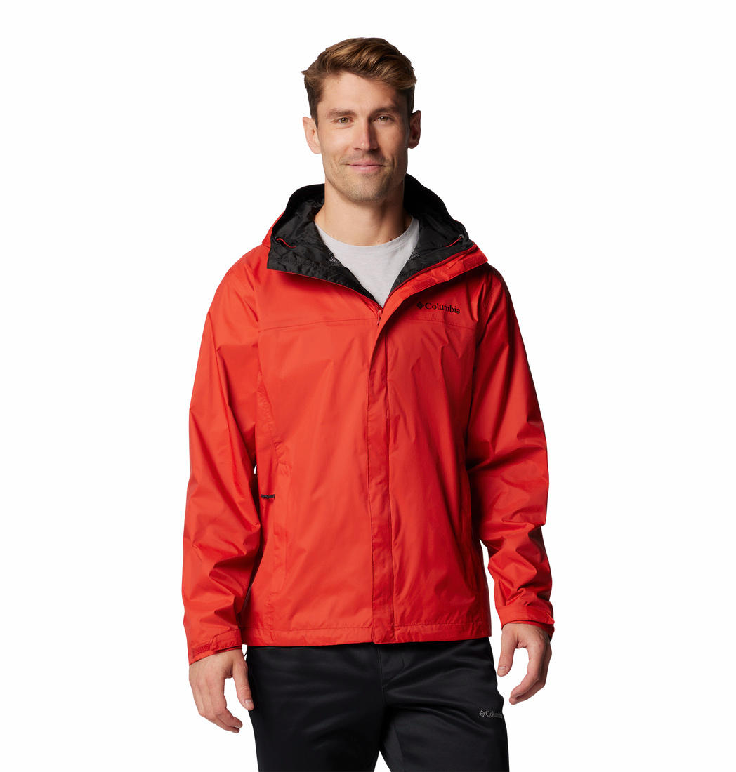 Columbia Mens Red Watertight II Jacket