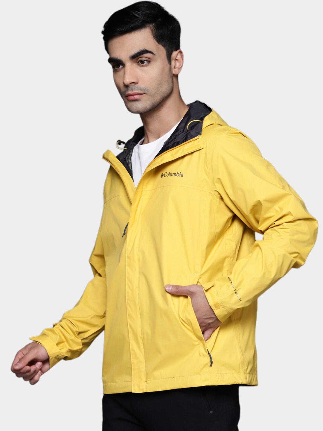 Columbia Men Yellow Watertight II Rain Jacket