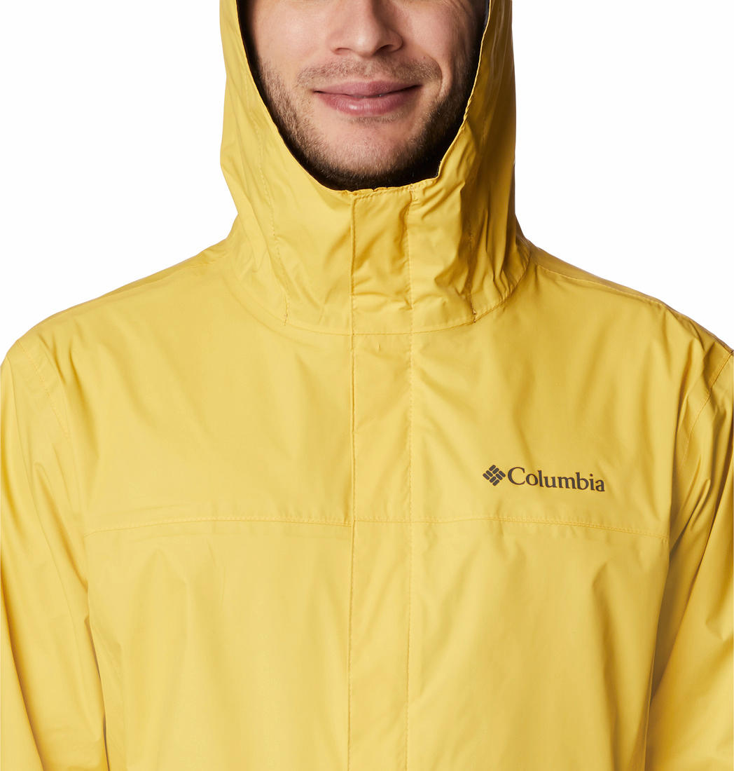 Columbia Men Yellow Watertight II Rain Jacket