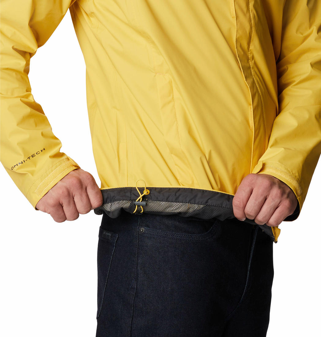 Columbia Men Yellow Watertight II Rain Jacket