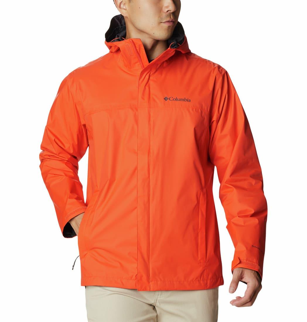 Columbia Men Orange Watertight II Jacket Waterproof