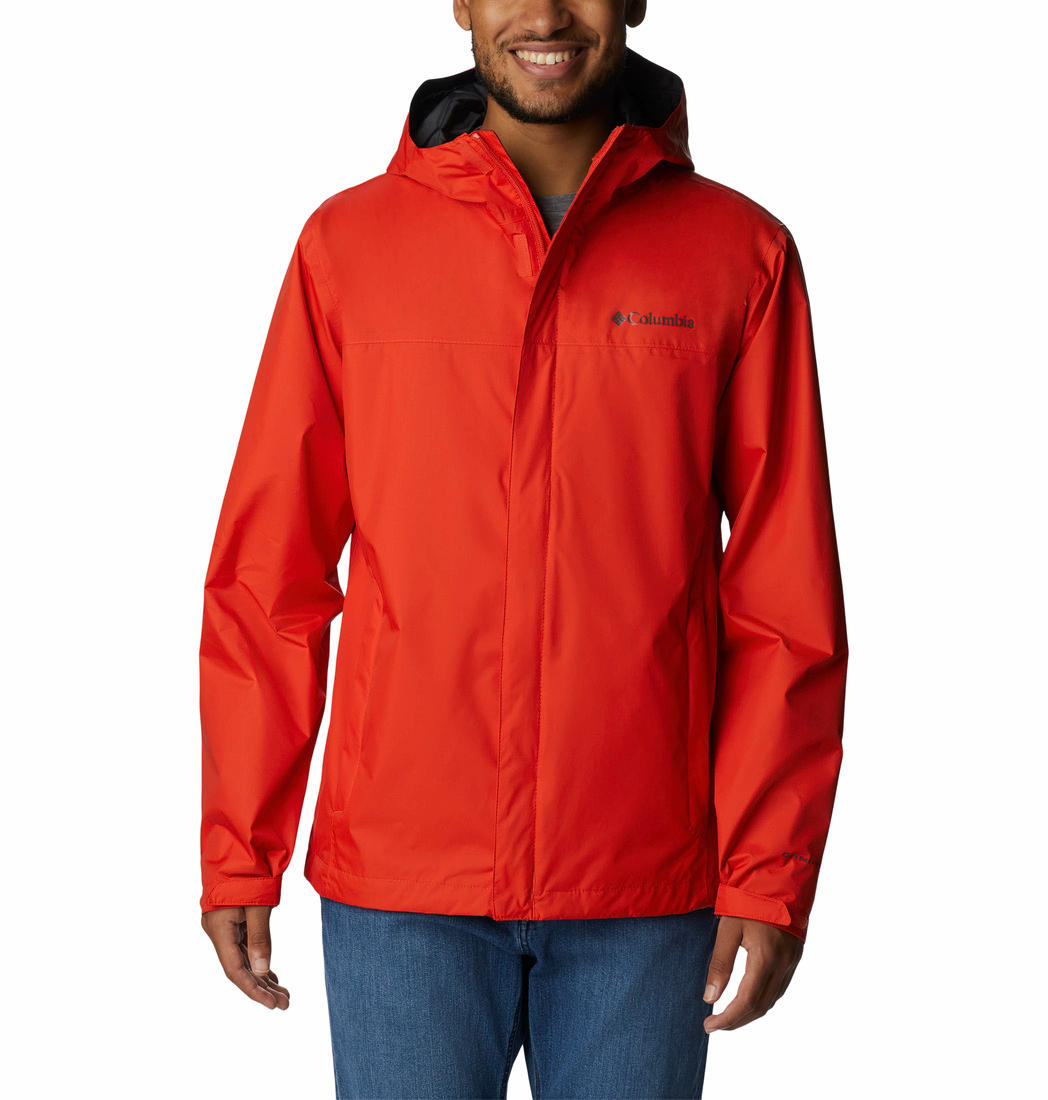 Columbia Men Orange Watertight II Rain Jacket