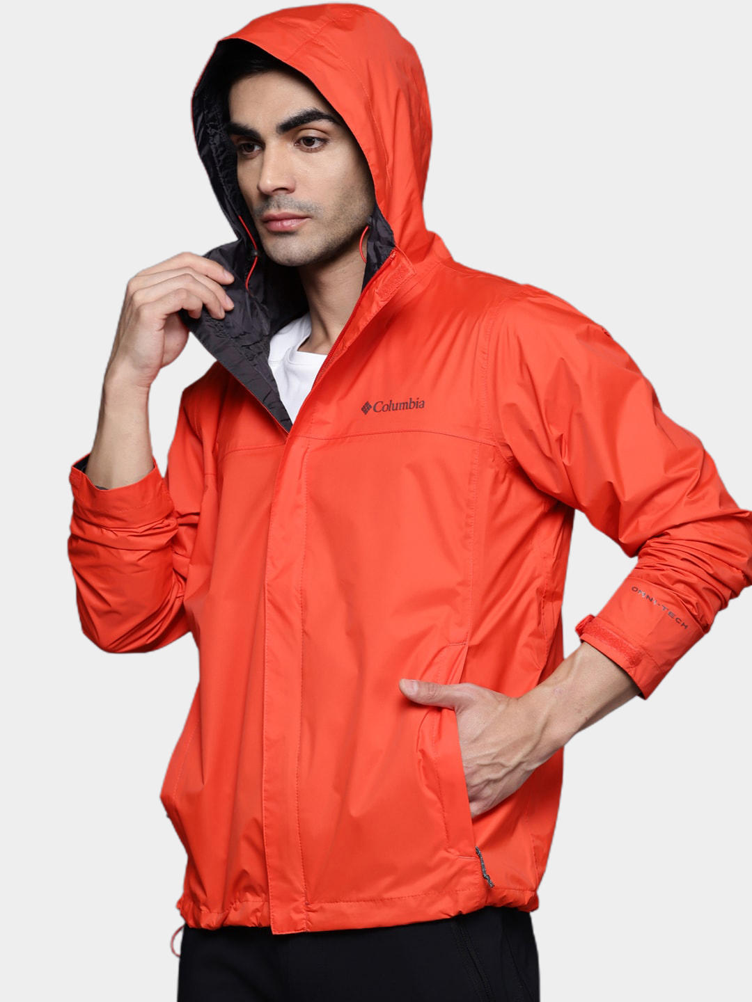 Columbia Men Orange Watertight II Rain Jacket