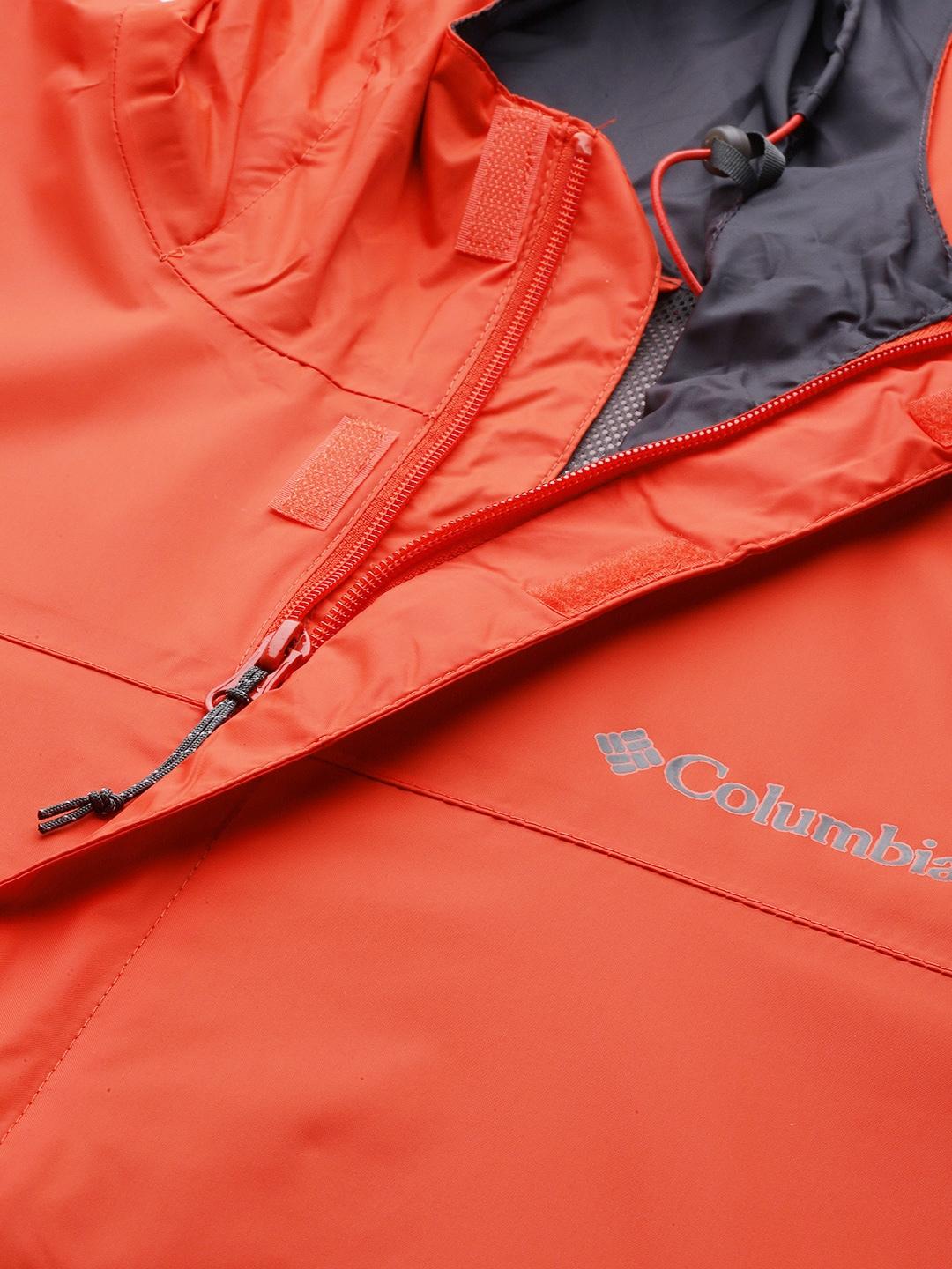 Columbia Men Orange Watertight II Rain Jacket