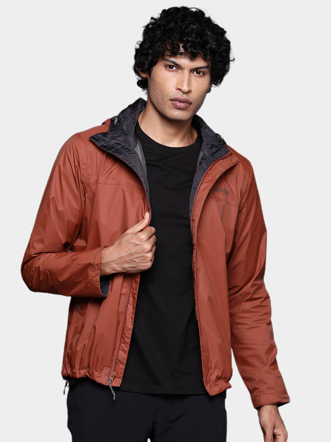 Columbia Men Red Watertight II Rain Jacket