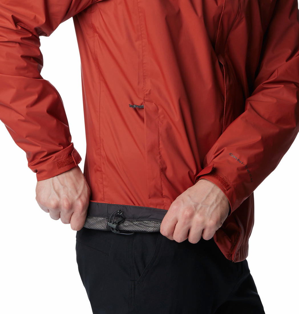 Columbia Men Red Watertight II Rain Jacket