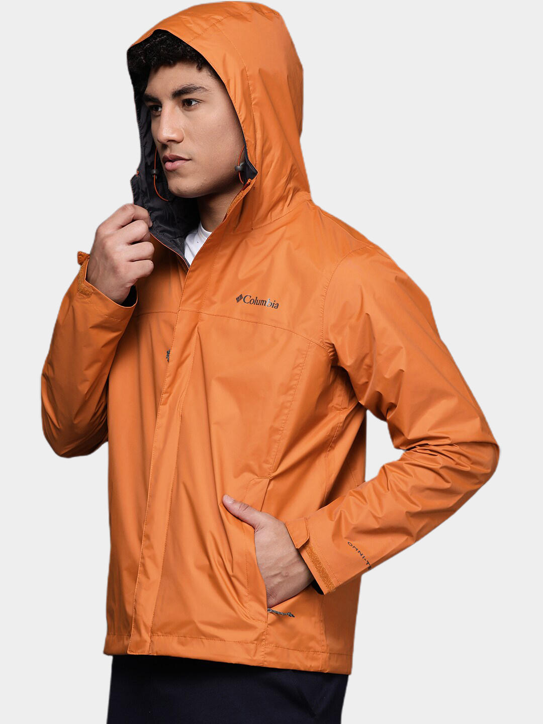 Columbia Men Orange Watertight II Jacket Waterproof