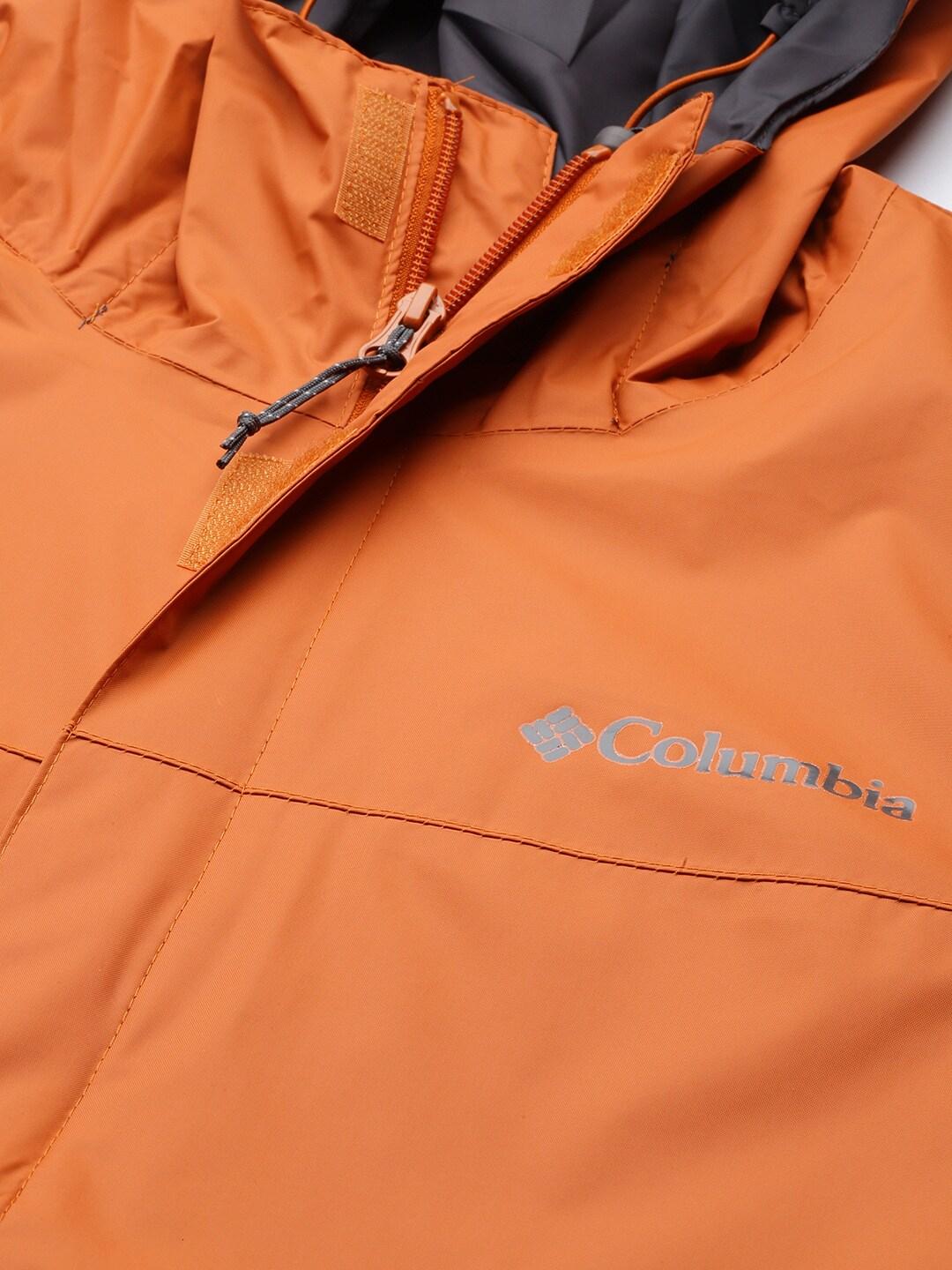 Columbia Men Orange Watertight II Jacket Waterproof