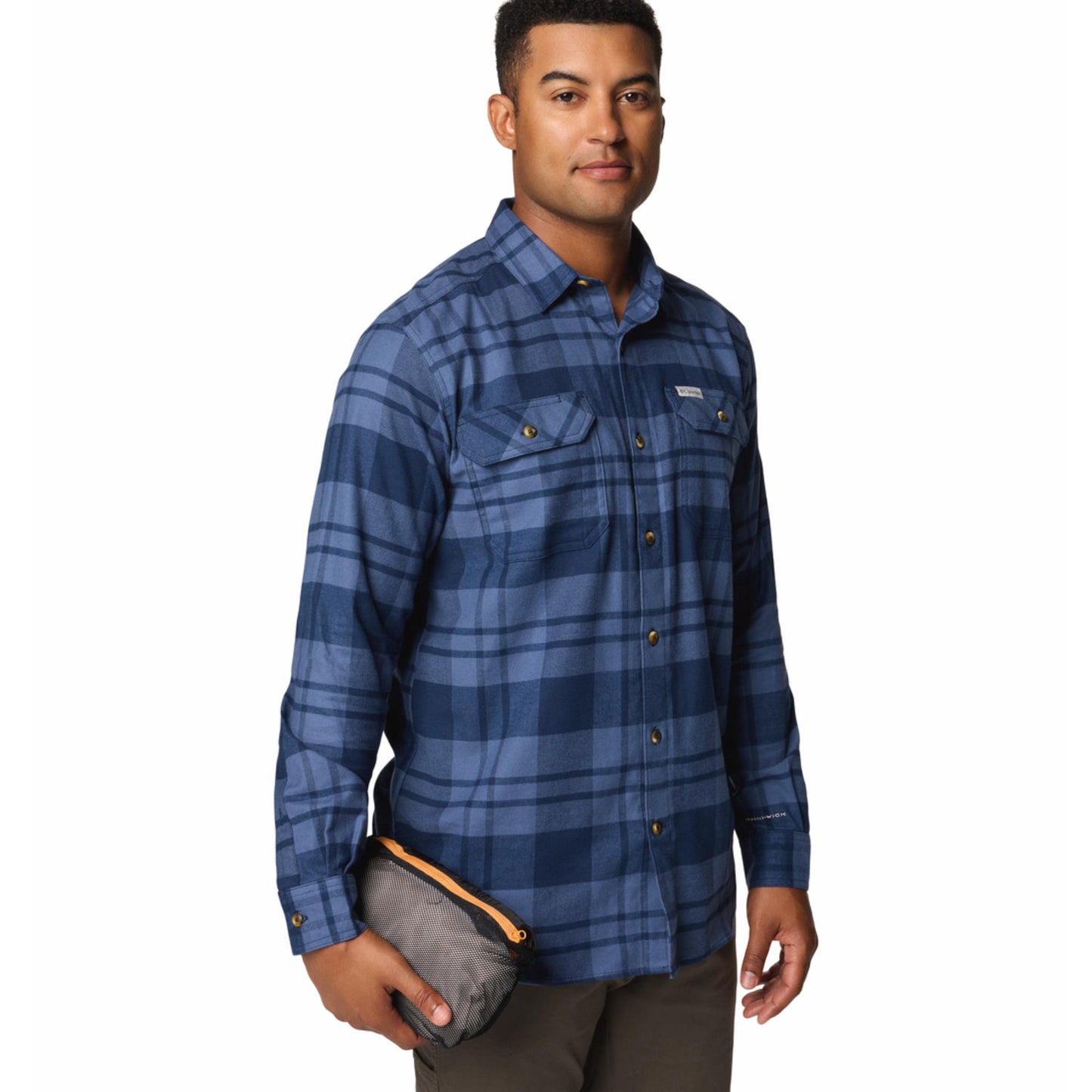 Columbia Men Yellow Omni-Tech Watertight II Waterproof Rain Jacket