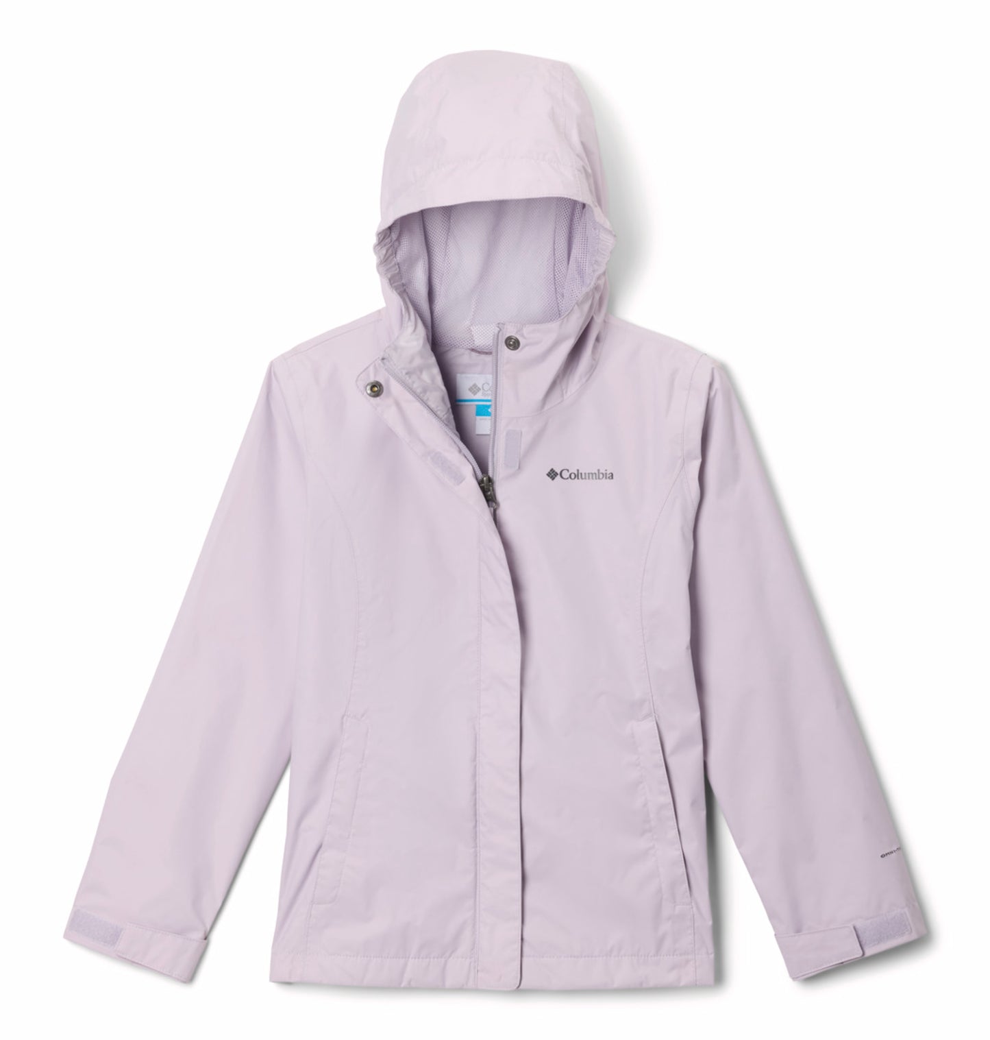 Columbia Kids Girls Purple Omni-Tech Arcadia II Waterproof Rain Jacket