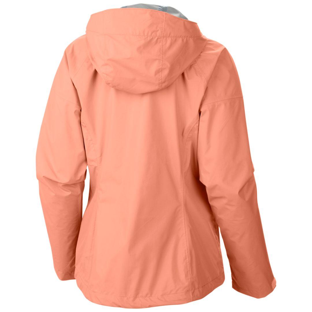 Columbia Women White Sleeker Jacket Waterproof
