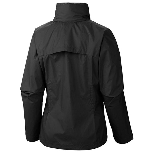 Columbia Women Black Omni-Shield Switchback II Waterproof Rain Jacket