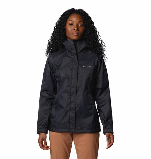 Columbia Womens Black Omni-Tech Arcadia II Rain Jacket