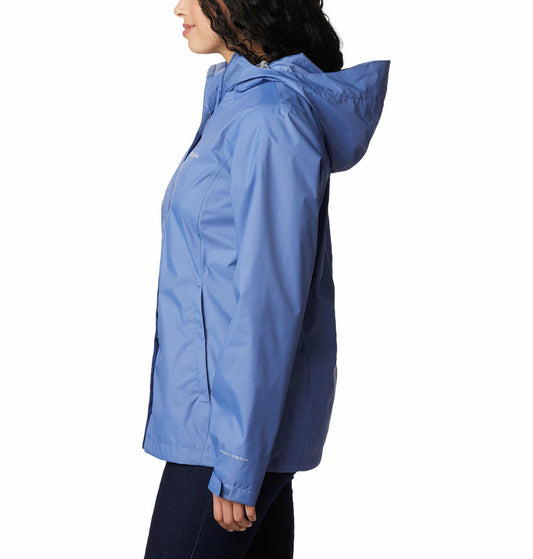 Columbia Women Blue Omni-Tech Arcadia II Waterproof Rain Jacket
