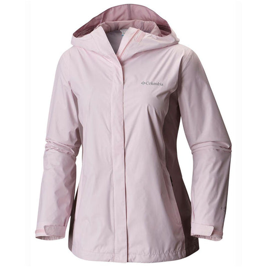 Columbia Women Red Omni-Tech Arcadia II Waterproof Rain Jacket