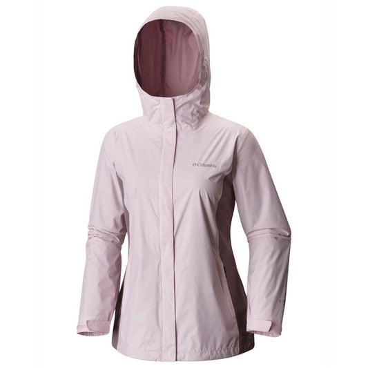 Columbia Women Red Omni-Tech Arcadia II Waterproof Rain Jacket