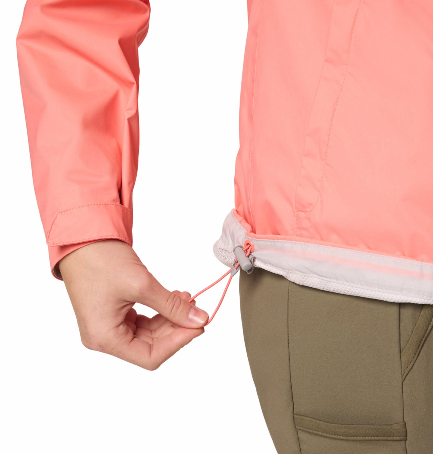 Columbia Womens Pink Omni-Tech Arcadia II Rain Jacket