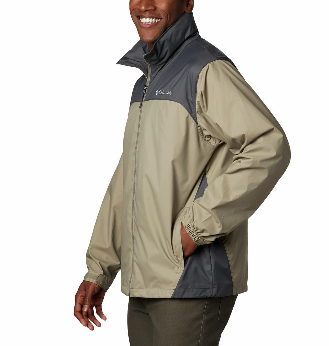Columbia Men Beige Glennaker Lake Rain Jacket