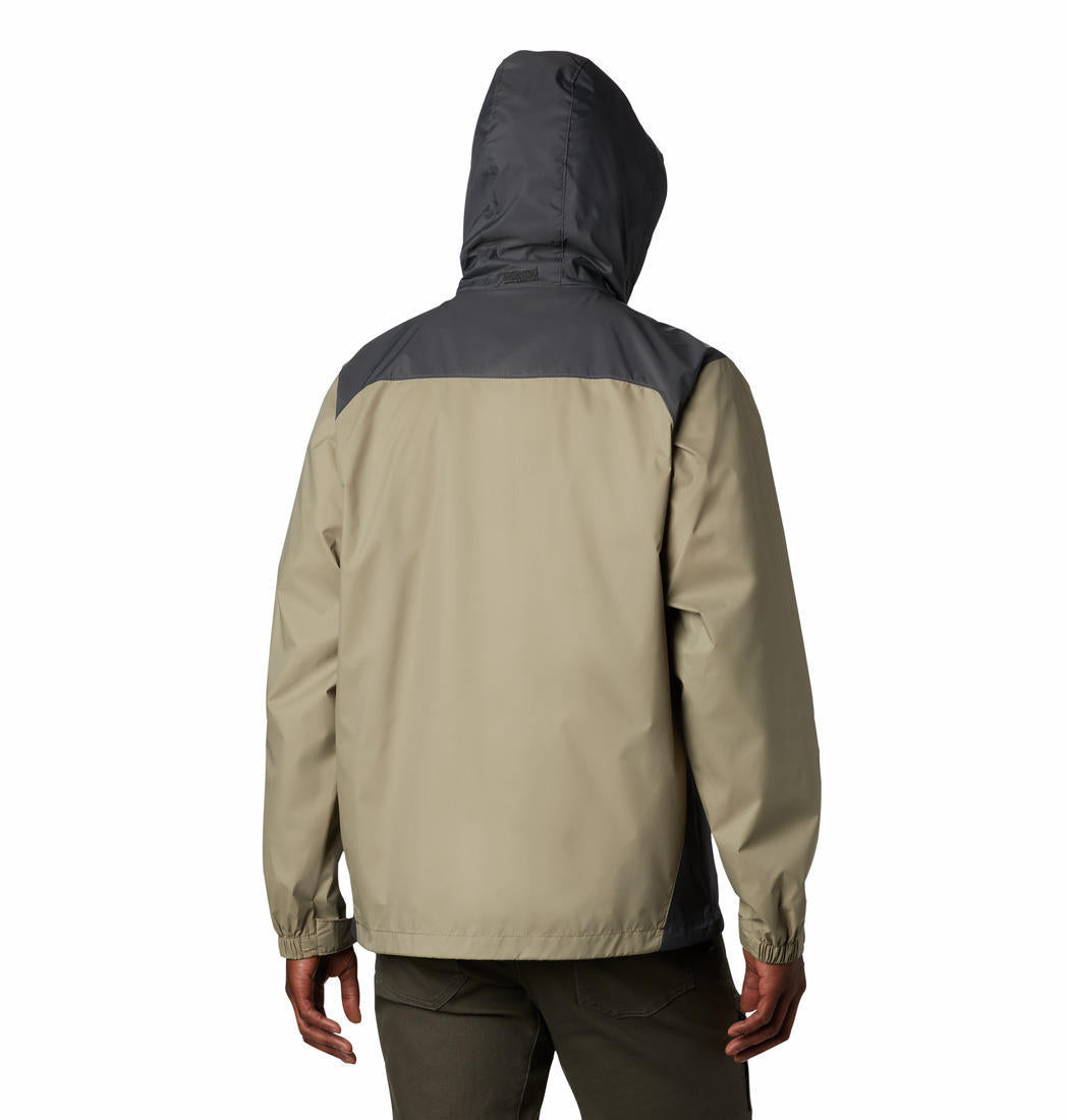 Columbia Men Beige Glennaker Lake Rain Jacket