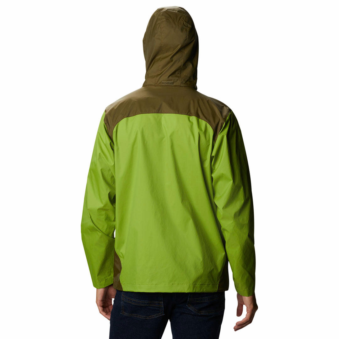 Columbia Men Green Omni-Shield Glennaker Lake Rain Waterproof Rain Jacket