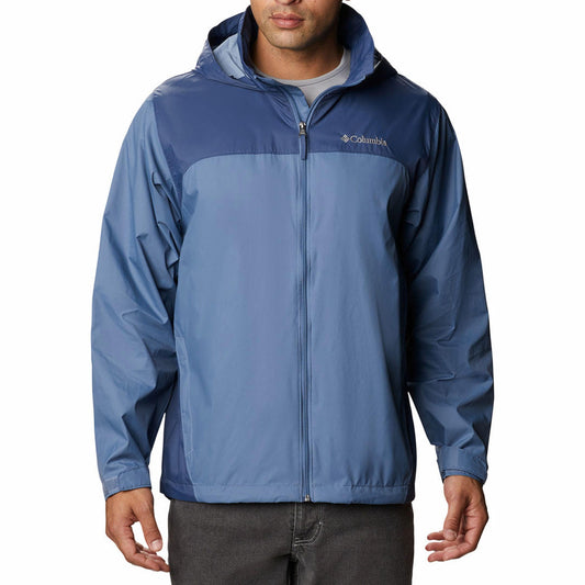 Columbia Men Blue Glennaker Lake Rain Jacket