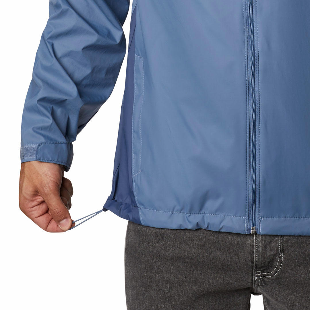 Columbia Men Blue Glennaker Lake Rain Jacket