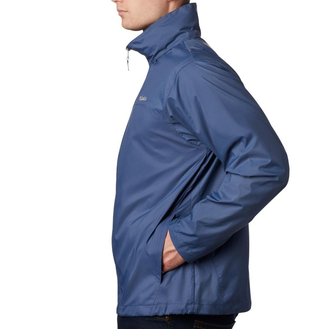 Columbia Men Blue Glennaker Lake Rain Jacket