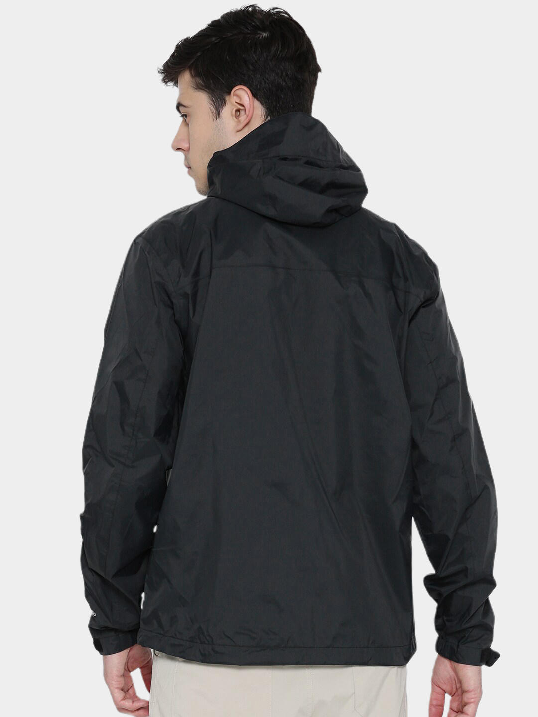 Columbia Men Black Evapouration Rain Jacket