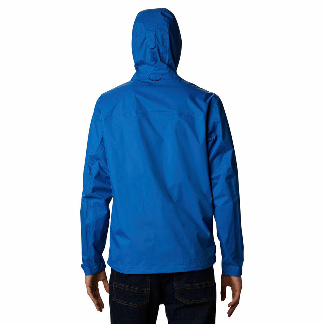 Columbia Men Blue Evapouration Rain Jacket