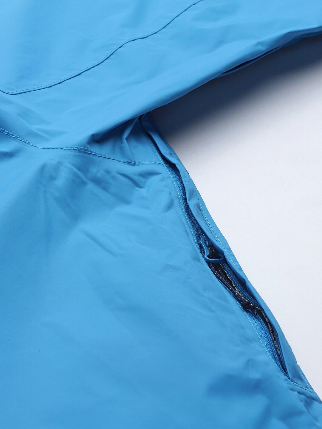 Columbia Men Blue Evapouration Rain Jacket