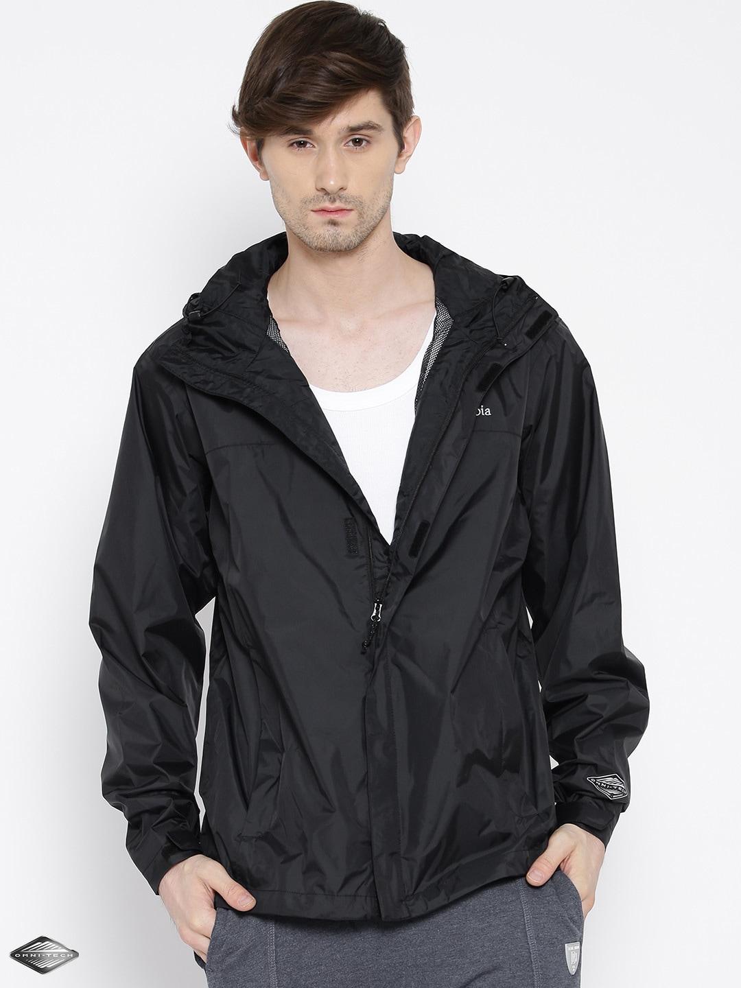 Columbia Men Black Watertight II Jacket Waterproof