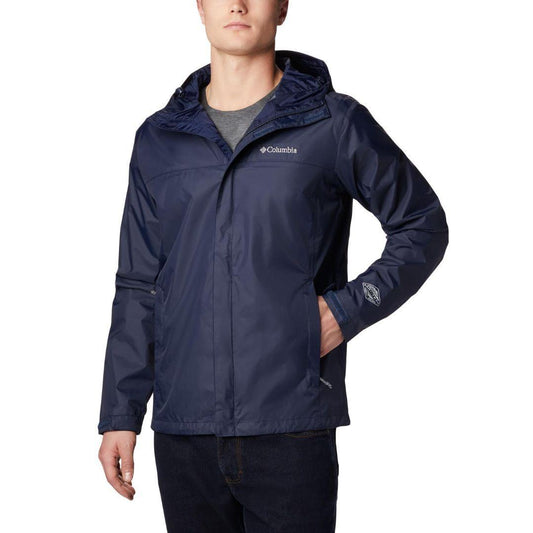 Columbia Men Navy Blue Watertight II Rain Jacket
