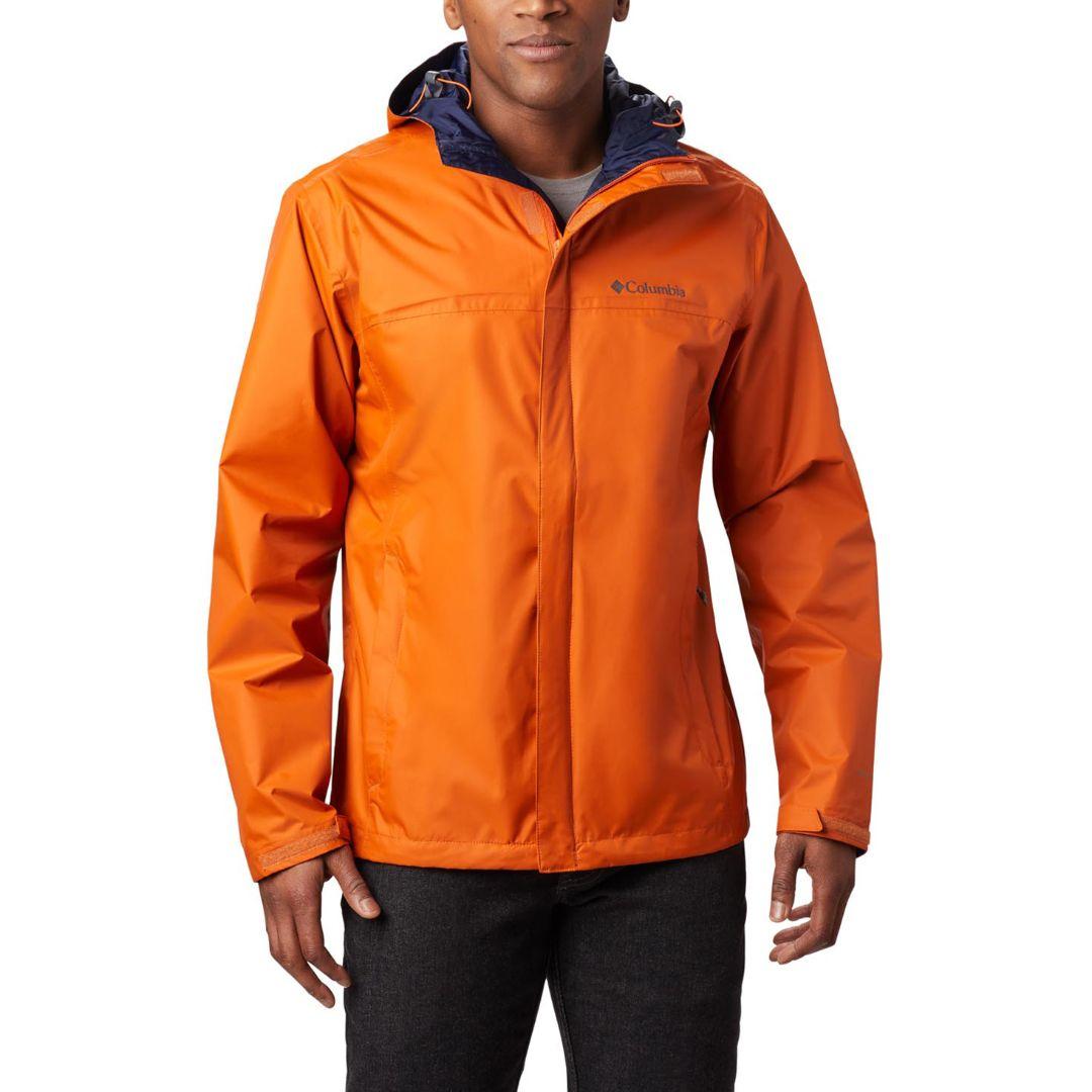 Columbia Men Orange Watertight II Jacket Waterproof