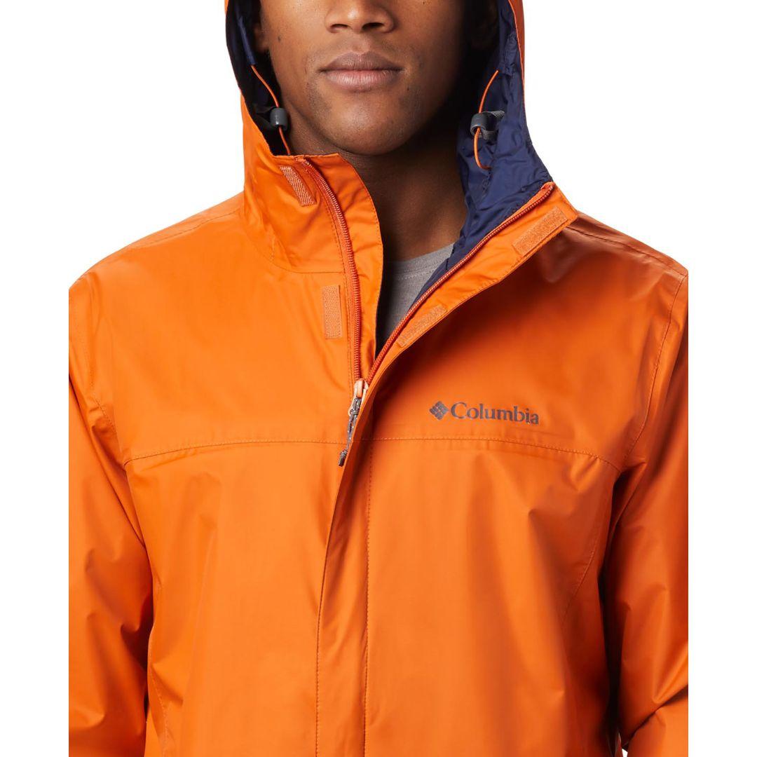 Columbia Men Orange Watertight II Jacket Waterproof