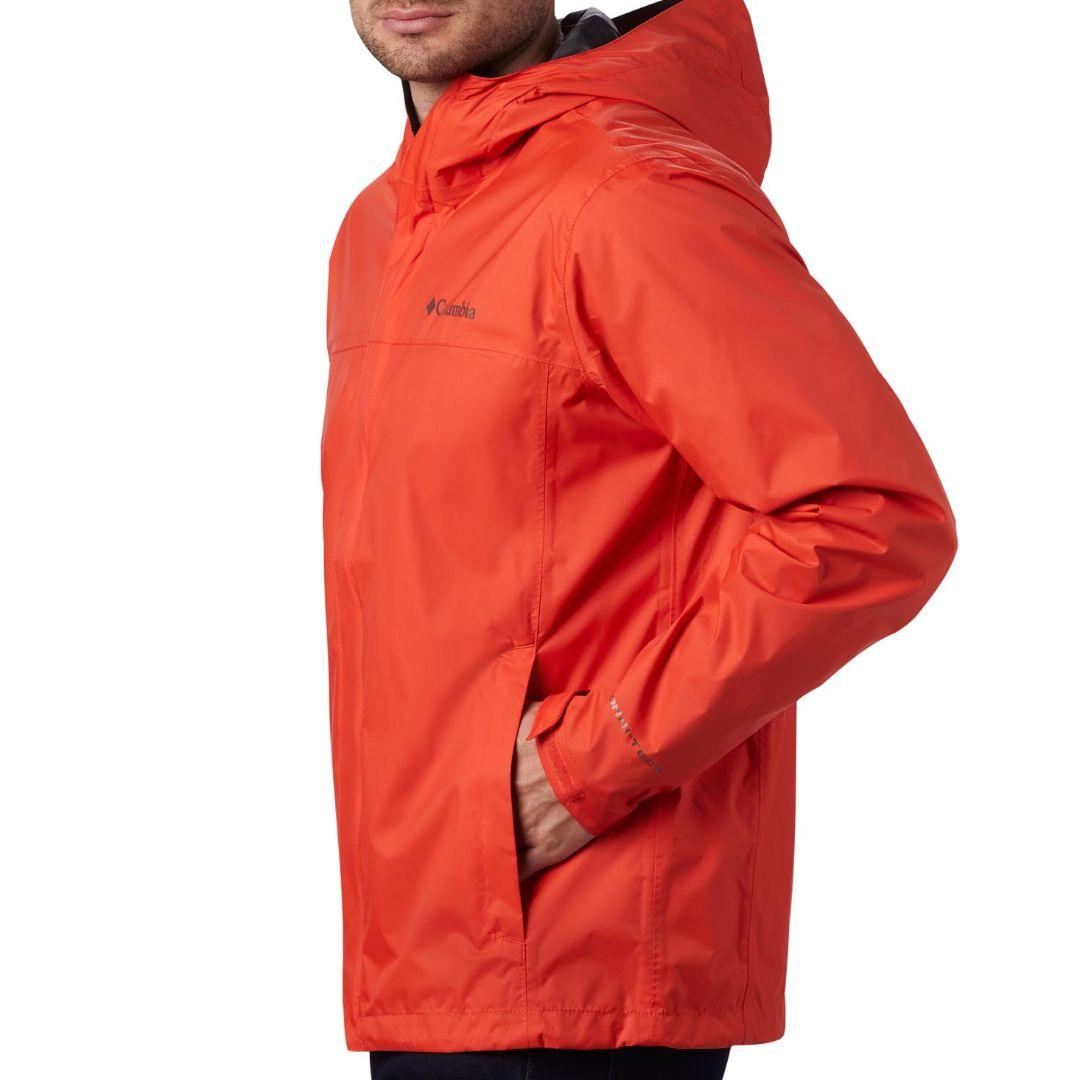 Columbia Men Orange Watertight II Jacket Waterproof