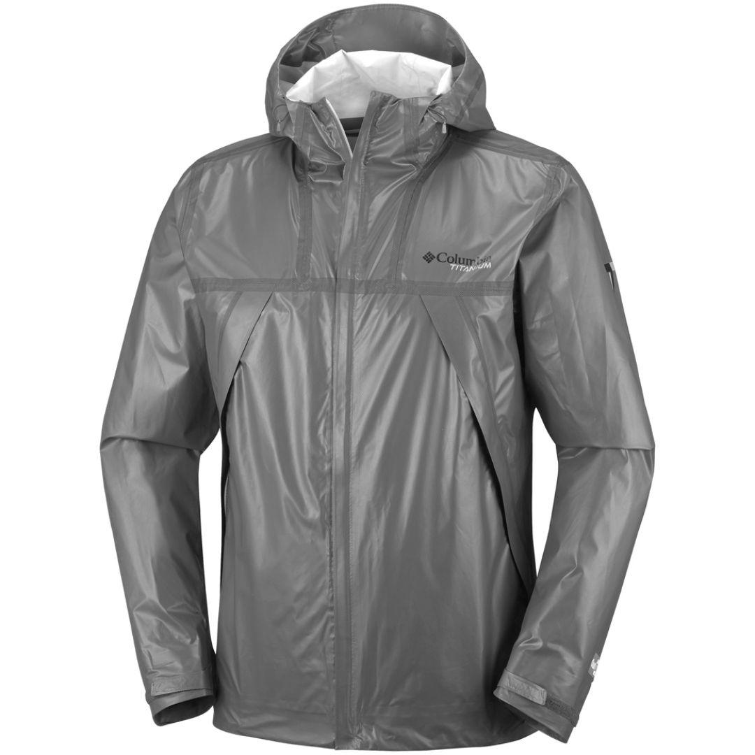 Columbia Men Grey OutDry Ex ECO Tech Shell