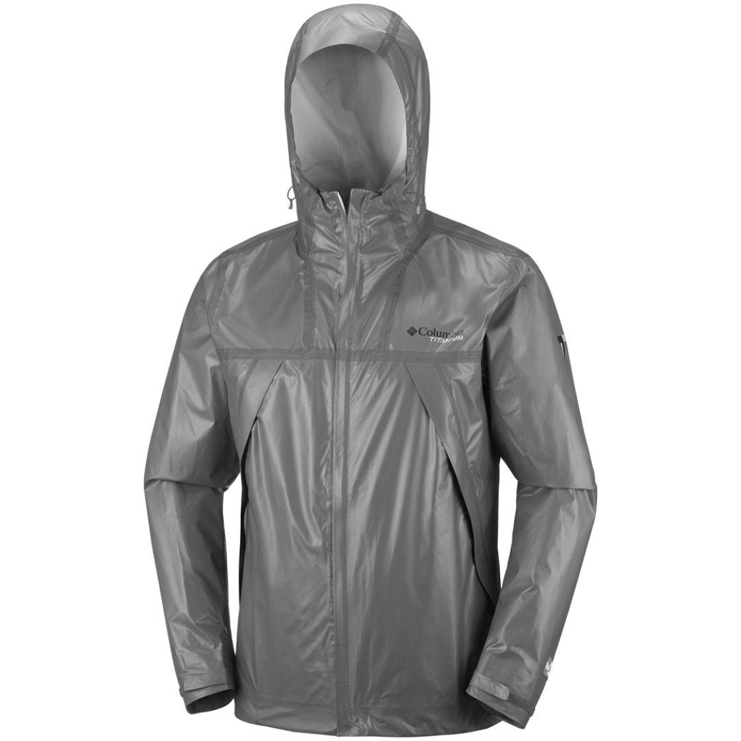 Columbia Men Grey OutDry Ex ECO Tech Shell