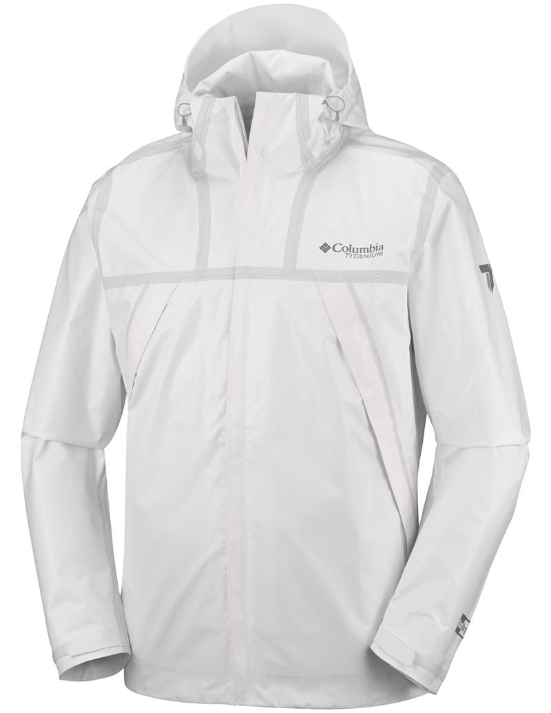 Columbia Men White OutDry Ex ECO Tech Shell