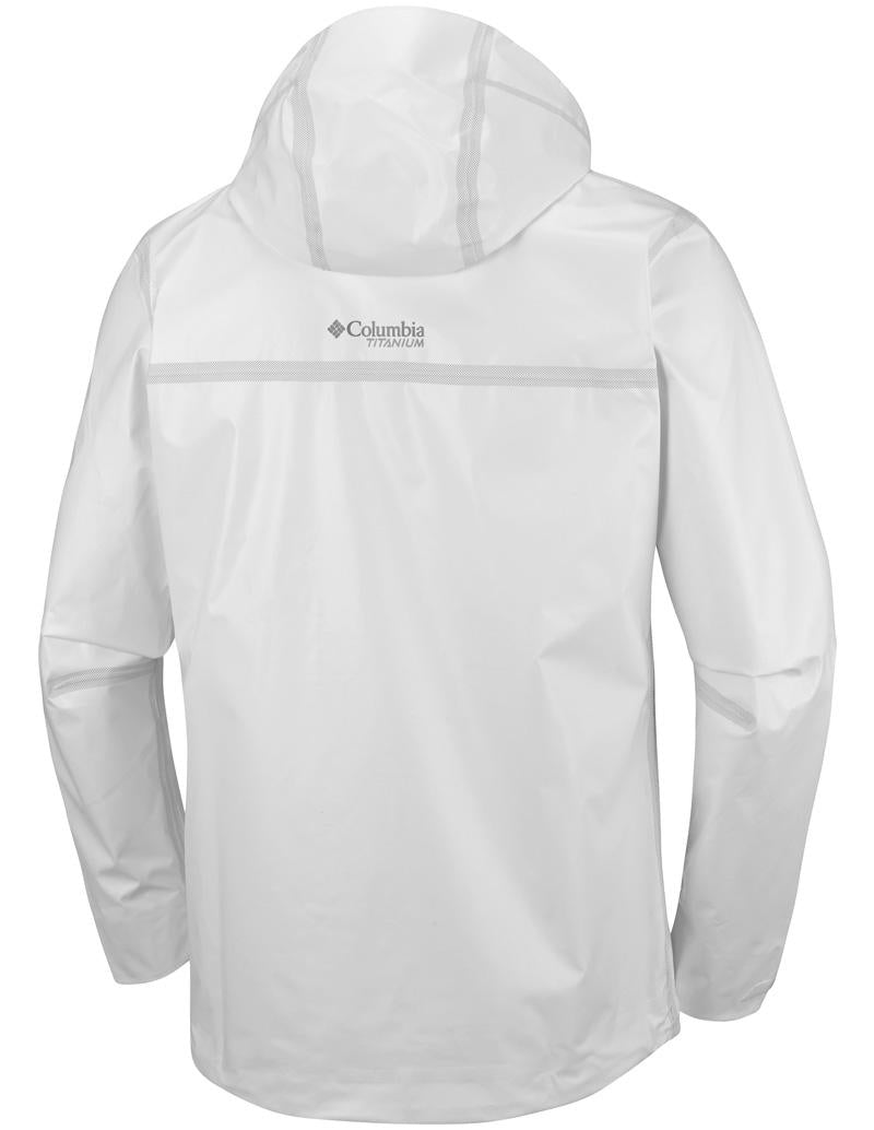 Columbia Men White OutDry Ex ECO Tech Shell