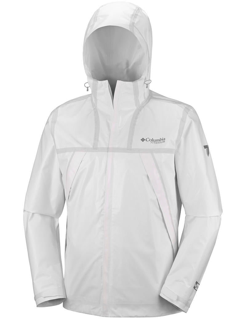 Columbia Men White OutDry Ex ECO Tech Shell
