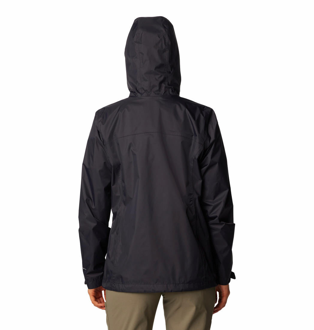 Columbia Women Black Arcadia II Rain Jacket