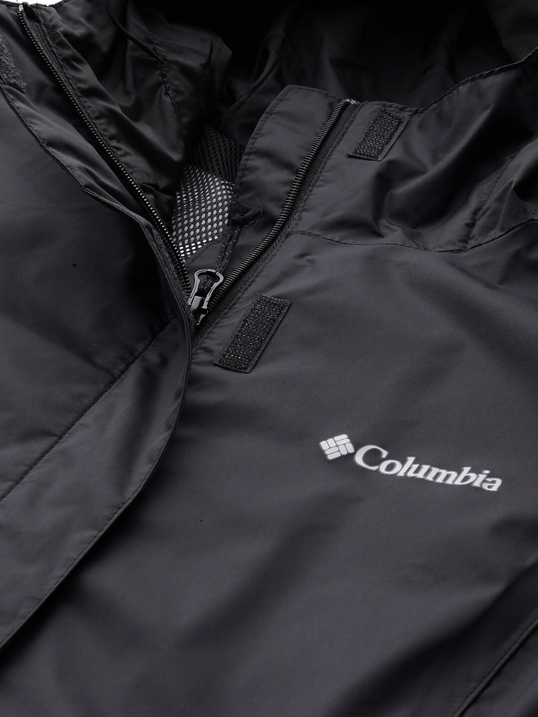 Columbia Women Black Arcadia II Rain Jacket