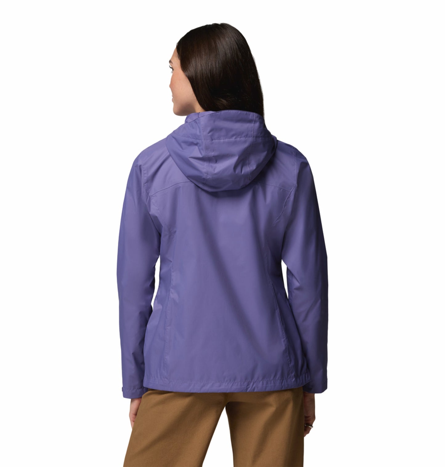 Columbia Women Purple Omni-Tech Arcadia II Lightweight Waterproof Rain Jacket